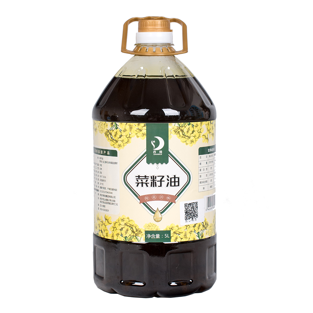 丹桂纯正川味菜籽油5L